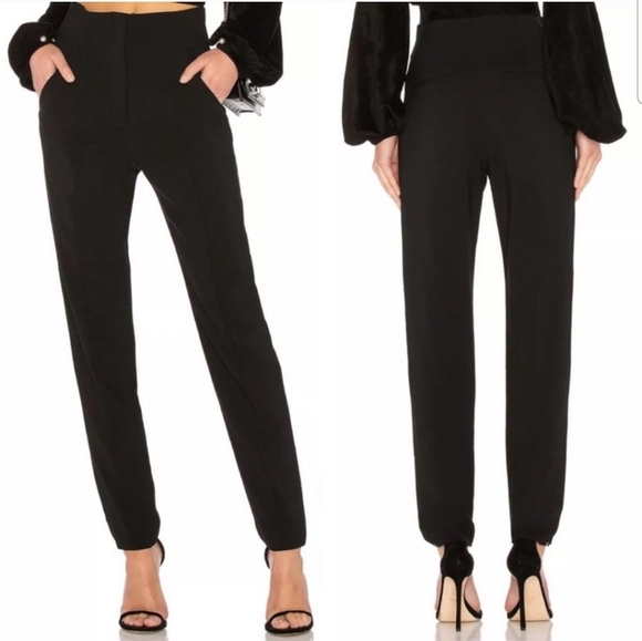 A.L.C. Pants - ❤️ A.L.C. ANGELO HIGH RISE TAILORED CROP BLACK PANTS / TROUSERS, 10 (30)